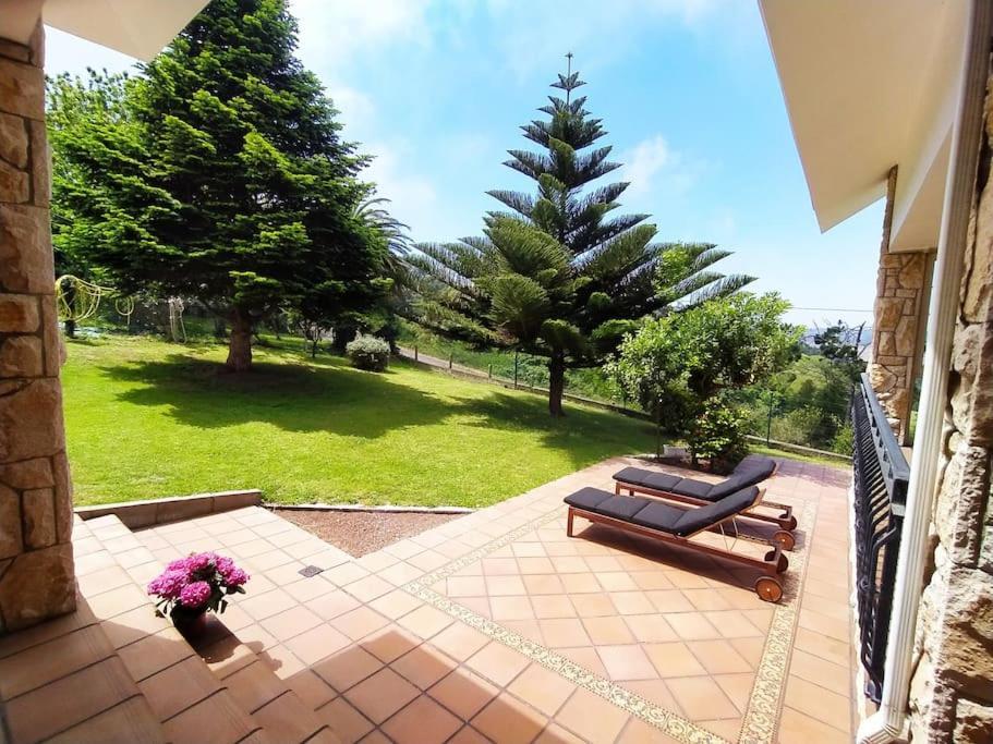 Chalet Con Magnificas Vistas Al Mar Perlora Exterior photo